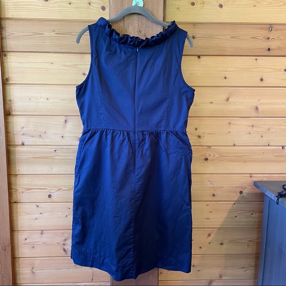 J.Crew Navy Blue Dress Size 10 - Picture 3 of 4